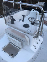 19’ SEA PRO 186, ALUMINUM TRAILER, 115 HP MERCURY