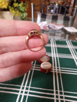 Art Nouveau 1920's Ring