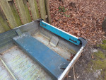 1963 AQUA SWAN MODEL R-32 12' ALUMINUM JON BOAT