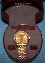 MEN'S GRUNE WRISTWATCH MODLE # GR-1348