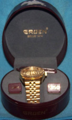 MEN'S GRUNE WRISTWATCH MODLE # GR-1348