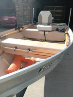 1986 14' fishing setup 4hp evinrude nice package