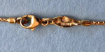 14K Gold Station Necklace