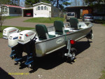 1951 F7 Alumacraft 14' Fishing Boat Package