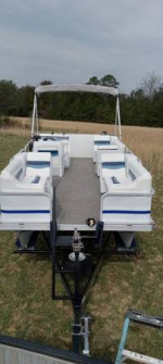 Just Built New Everything 18Ft Pontoon Boat / Nice Trailer