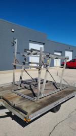 2017 Shore Station Large Aluminum jet ski waverunner lift hoist
