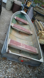 Sears 13' Aluminum V-Hull Boat