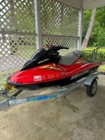 Sea Doo and single trailer