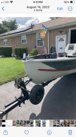 Like New 14.5Ft V-Bottom W/4Stroke 25 Hp Mercury Complete Package