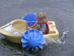 PADDLE BOAT AND PEDDLE BOAT