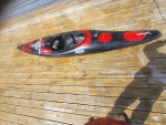 Whitewater kayak dagger transition