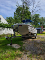 1969 Thunderbird Comanche boat with motor and trailer