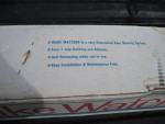 "New" Dock mounted Boat mooring system