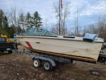 20 ft Sea Ray boat with 350 chevy motor
