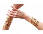 Pierre Hardy rose gold cube illusion cuff