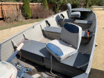 9.5 hp evinrude on a 14ft fishing boat