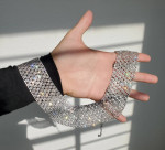 Cubic zirconia collar necklace