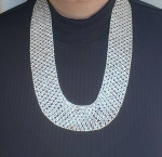 Cubic zirconia collar necklace