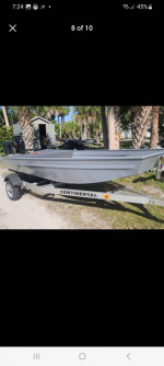 1448 with alum trailer jon boat 9.9 suzuki