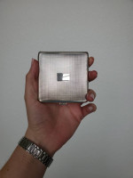 Vintage silver compact