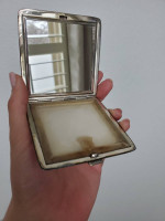 Vintage silver compact