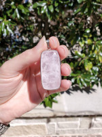 Rose quartz pendant
