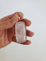 Rose quartz pendant