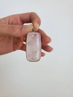Rose quartz pendant