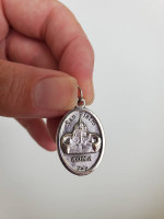 Pope Francis Catholic medallion