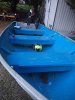 12ft Jon Boat with trailer and trolling motor