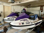 (2) Matching 2003 Seadoo GTI With Double Place Trailer! *Very Clean*