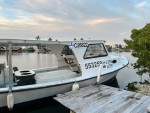 Bote comercial de langosta y stone crab