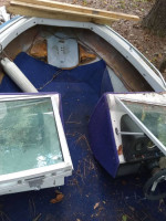 Boat and trailer