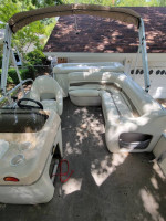 2008 sun tracker party barge 200