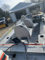1985 ALUMACRAFT 16 FOOT FISHING BOAT