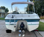 96 Regal 18.2 Se Valanti boat and trailer