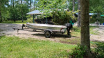 14ft Boat with 9.9 Mercury