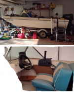 1972 fibreglass trihull 88hp outboard
