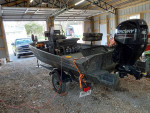 2018 roughneck 1660 Pathfinder tunnel boat for sale .