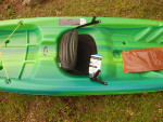 Pelican SEEKER Sit-on Top, 1 Person 10-FT Kayak, Polyethylene, 3-avail