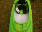 Pelican BRISK Sit-in 1 person KAYAK 10-FT Polyethylene