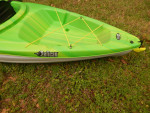 Pelican BRISK Sit-in 1 person KAYAK 10-FT Polyethylene