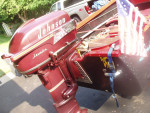 14' LONE STAR ALUMINUM RUNABOUT -DUAL COCKPIT ADMIRAL DELUXE w/ 30 hp