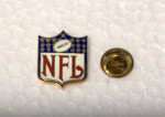 Peter David 1992 NFL Football Association Lapel Hat Pin Gold Tone