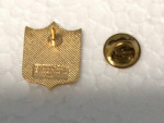 Peter David 1992 NFL Football Association Lapel Hat Pin Gold Tone
