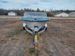 Shorelandr Galvanized Roller Trailer and Boat.
