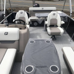 2024 Princecraft Vectra 23RL tritube pontoon Mercury 150hp on trailer