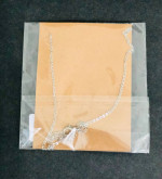 NEW Stainless Steel Wish 16" Necklace - Open Heart