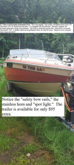 21 ft.Chris Craft Scopion performance boat