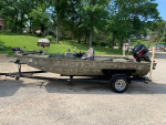 17" Jon Boat with 50hp Mercury